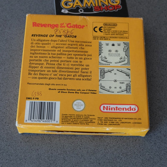 Revenge Of the Gator Mattel - Nintendo