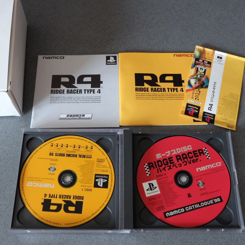Ridge Racer Type 4 + Jogcon Bundle - Sony