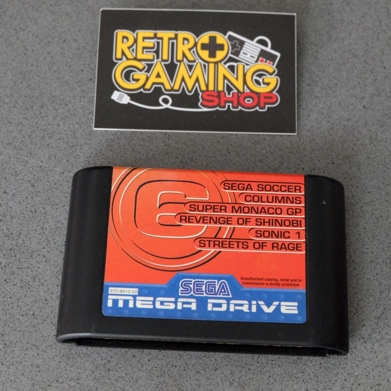 Vendita Mega 6 Games - Retrogaming Shop