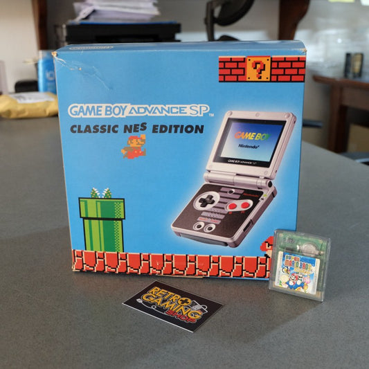 Game Boy Advance SP Classic Nes Edition Scatola Promozionale