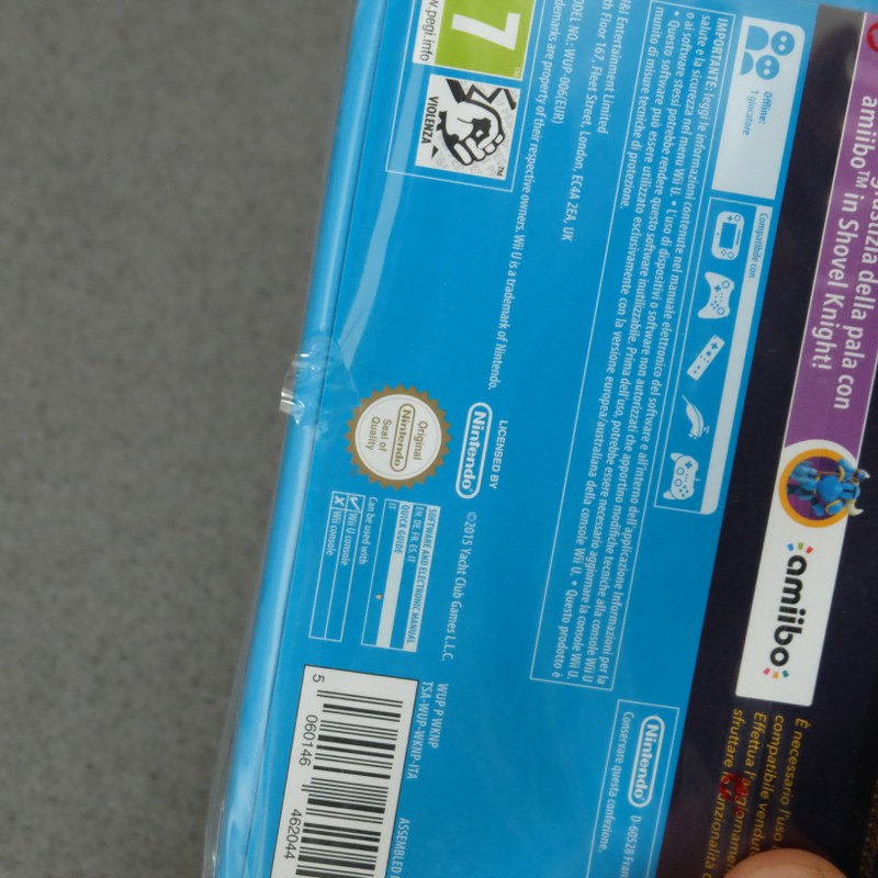 Shovel Knight Nuovo - Nintendo