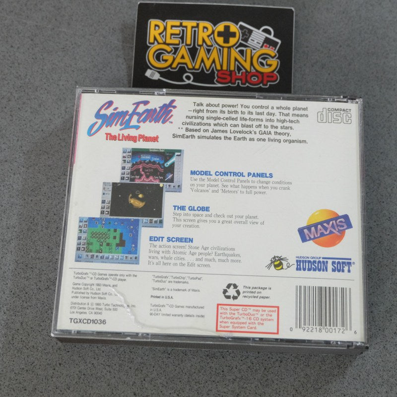 Vendita Sim Earth The Living Planet - Retrogaming Shop