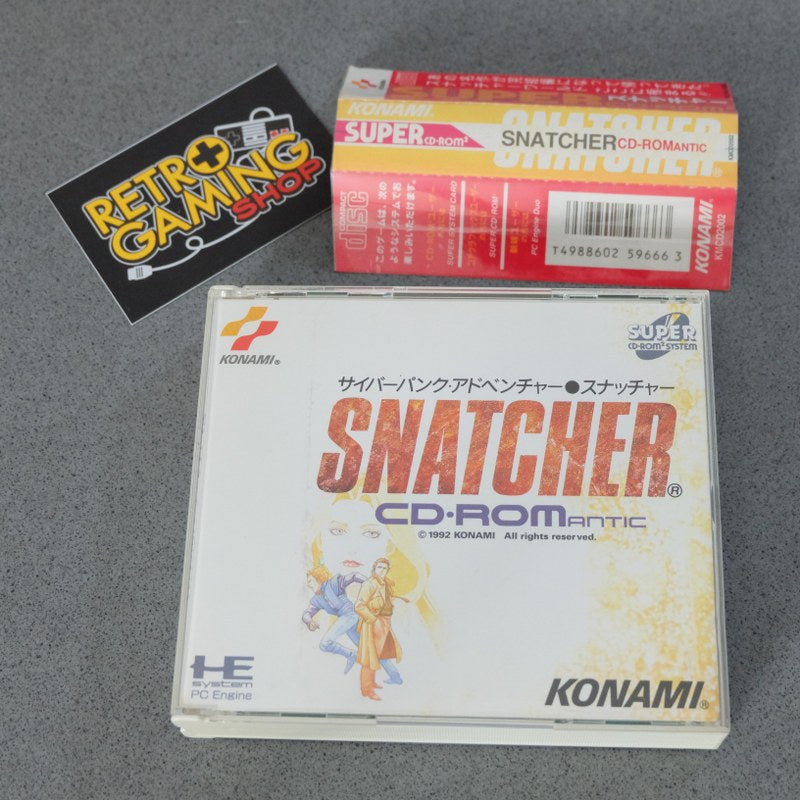 Vendita Snatcher Pc Engine - NEC - Retrogaming Shop