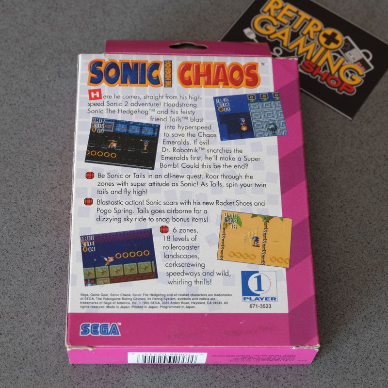 Sonic Chaos - SEGA