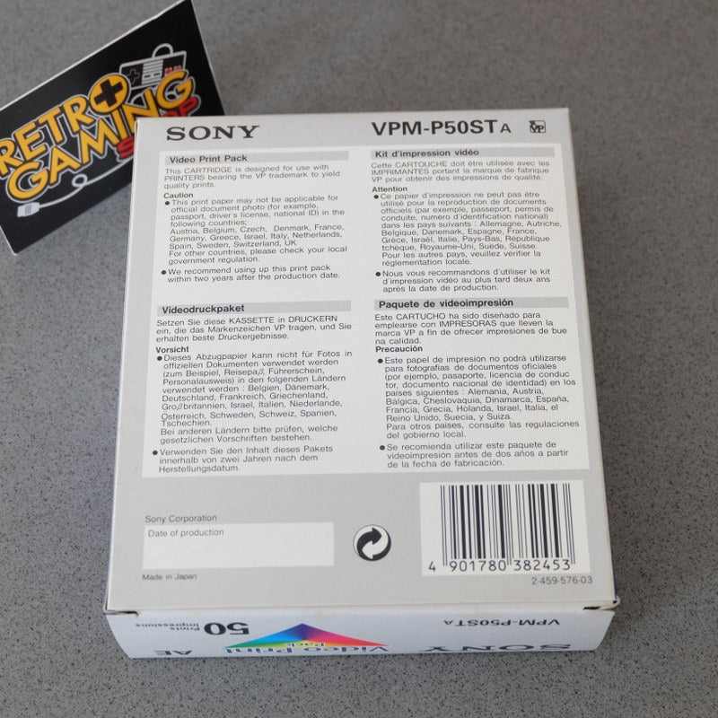Sony Video Print Pack - Retrogaming Shop