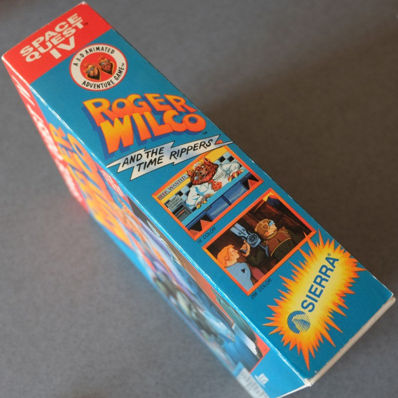 Space Quest IV Roger Wilco And The Time Rippers + Hint Book - Microsoft