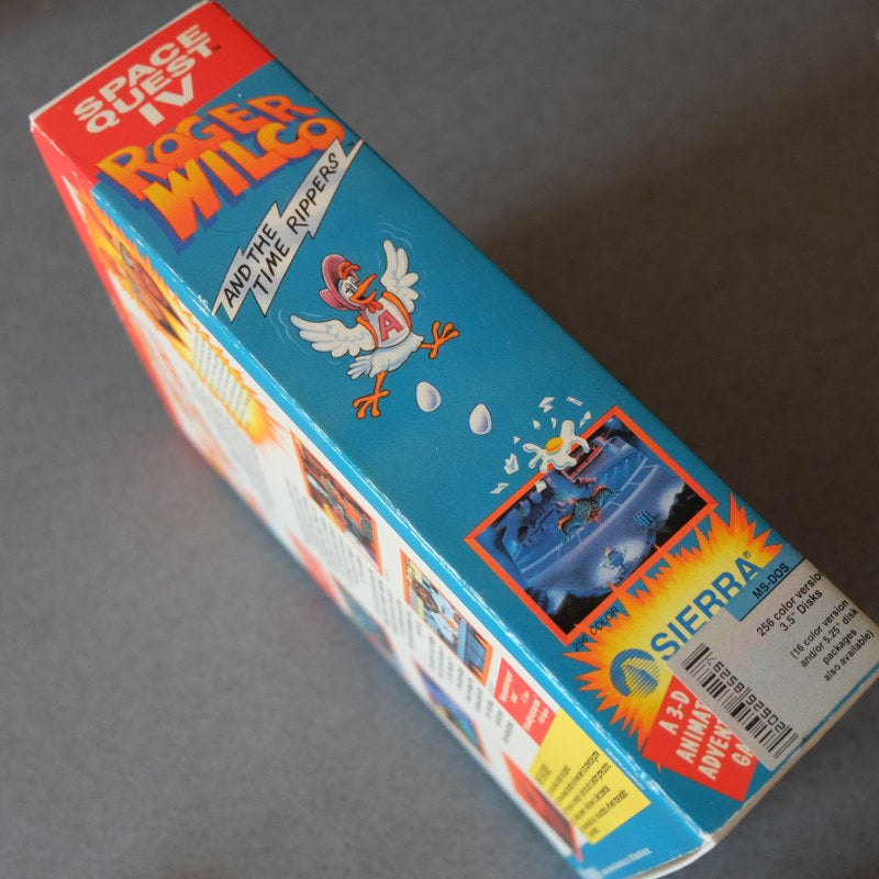 Space Quest IV Roger Wilco And The Time Rippers + Hint Book - Microsoft