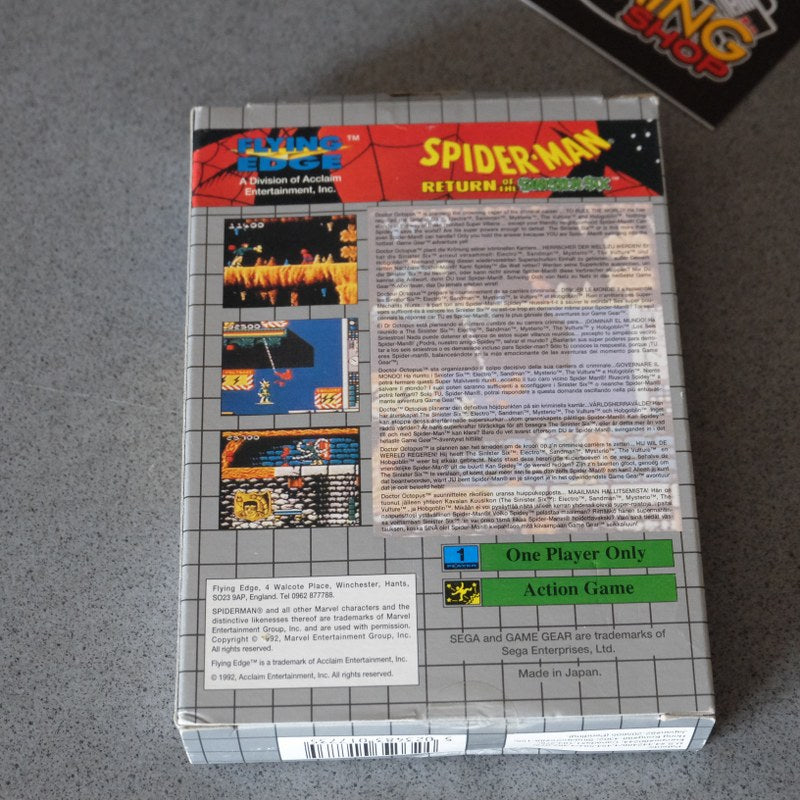 Spider-Man Return of The Sinister Six - SEGA