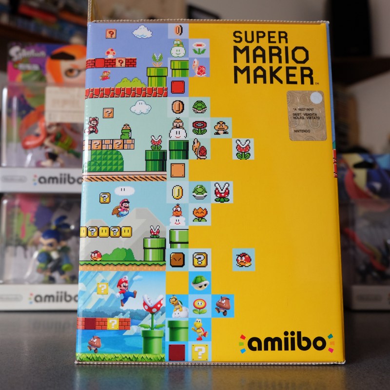 Super Mario Maker + Artbook + Amiibo Nuovo