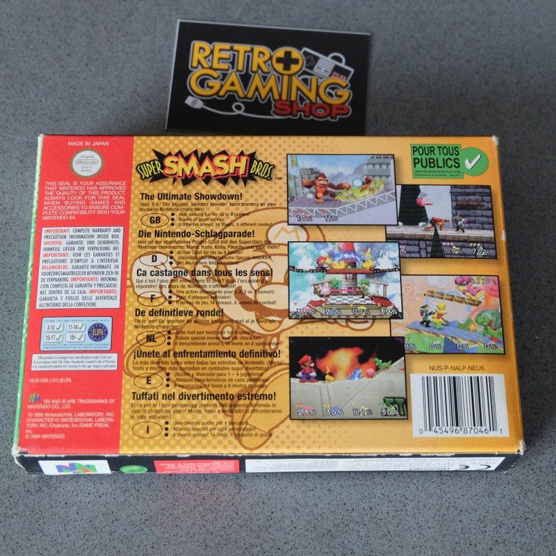 Vendita Super Smash Bros. - Retrogaming Shop