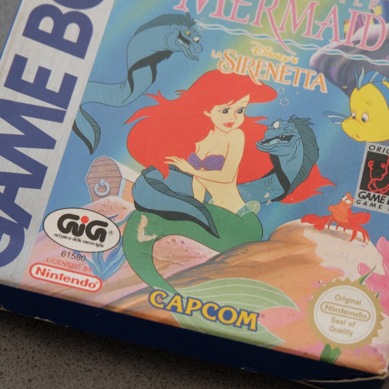 Vendita The Little Mermaid La Sirenetta - Retrogaming Shop