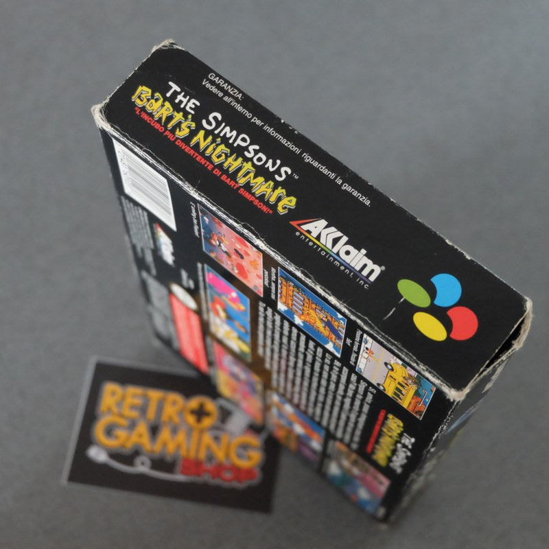 Vendita The Simpson's Bart's Nightmare - Retrogaming Shop