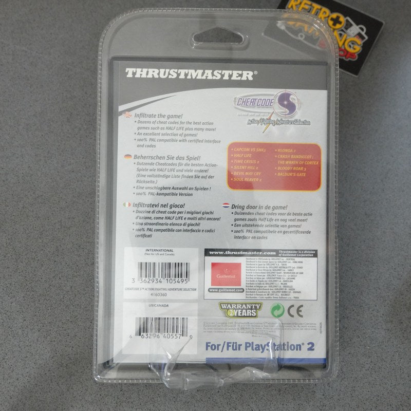 Thrustmaster Cheatcode S Nuovo - Sony