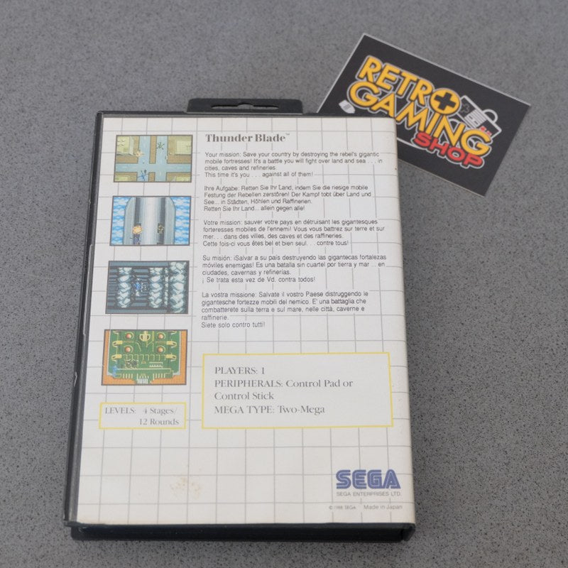 Vendita Thunder Blade - Retrogaming Shop