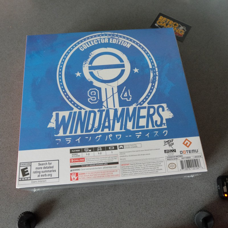 Vendita Windjammers Collector's Edition Nuova - Retrogaming Shop