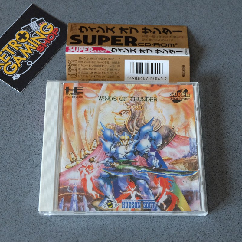 Vendita Winds of Thunder Pc Engine - Retrogaming Shop