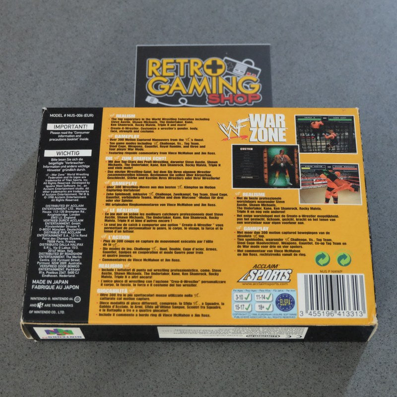 Vendita Wwf War Zone - Retrogaming Shop