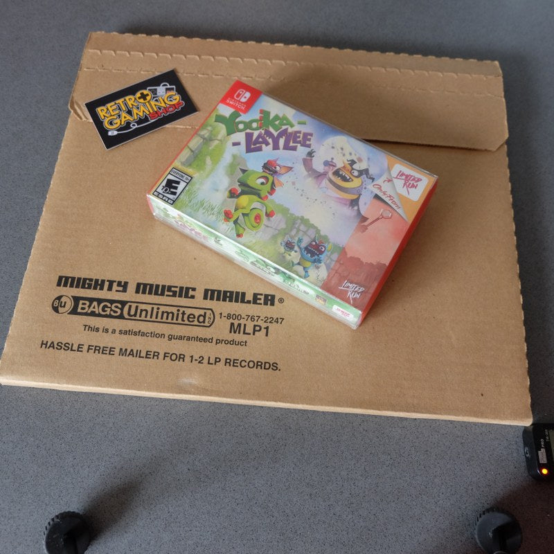 Vendita Yooka Laylee Limited Run + Vinile Original Game Soundtrack Nuovi - Retrogaming Shop