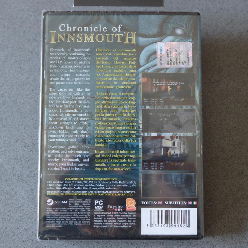 Vendita Chronicle Of Innsmouth - Retrogaming Shop