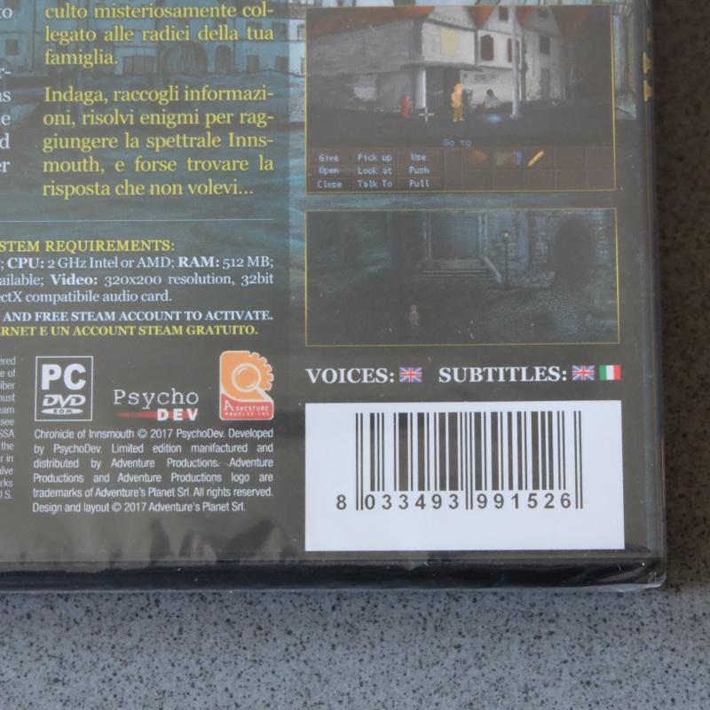 Vendita Chronicle Of Innsmouth - Retrogaming Shop