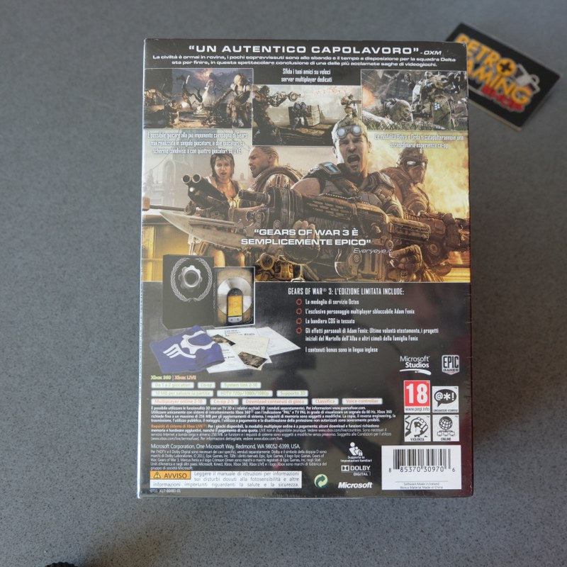 Gears Of War 3 Edizione Limitata Nuova - Microsoft
