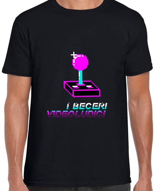 T-shirt DE I Beceri Videoludici - Retrogaming Shop