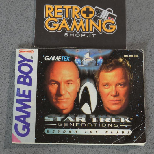 Libretto Star Trek Generations Beyond the Nexus - Nintendo